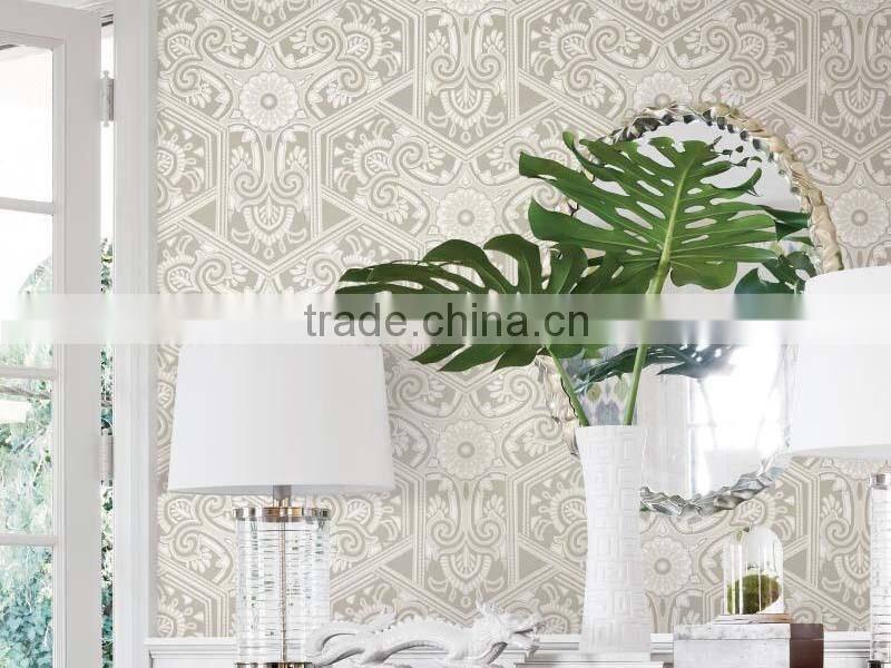 simple fashion luxury non-woven wallpaper