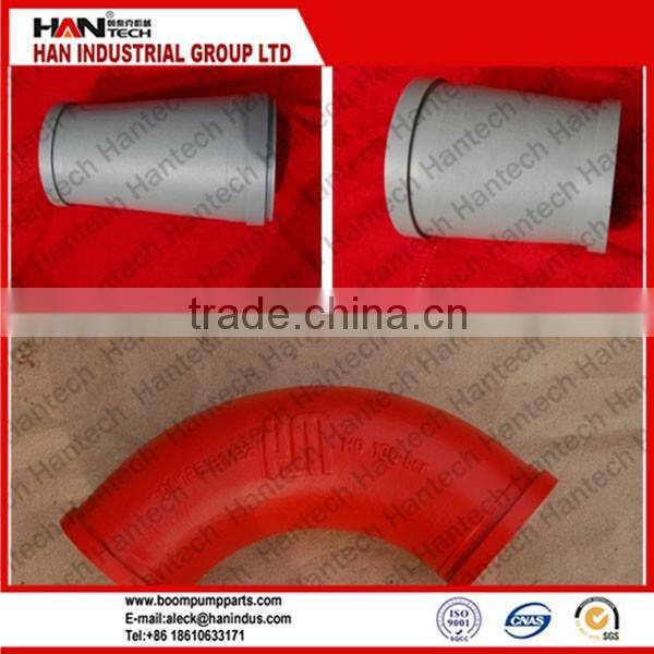 schwing concrete truck mounted pump pipe elbow 90 degree concrete pump spare parts