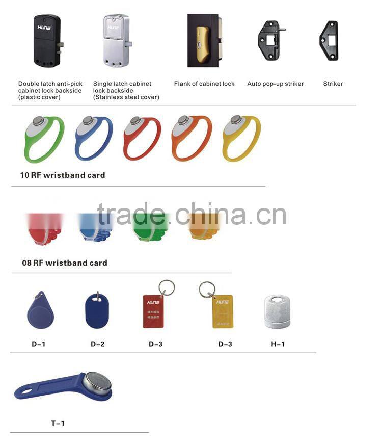 high security rfid electronic cabinet lock for library room