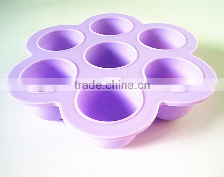 Wholesale FDA food grade non stick bpa free silicone baby food containers