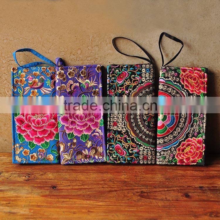 Women's embroidered Wallet /purse for shopping/party