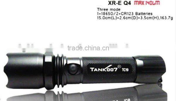 XR-E Q5 LED 3 Mode 200 Lumen Waterproof Flashlight