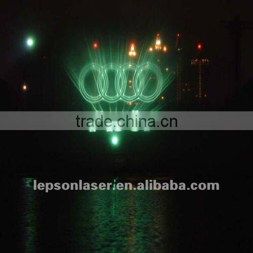 5W green animated DJ equipment laser light show