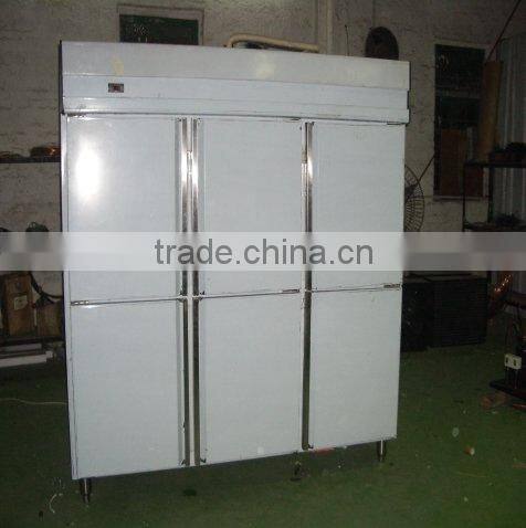 Stainless steel commercial kitchen storage freezer