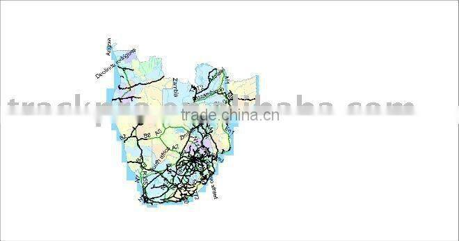 South Africa Digital Mapinfo Map 2016 updated version