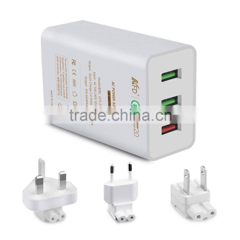 42W USB adapter Charger with high charging current