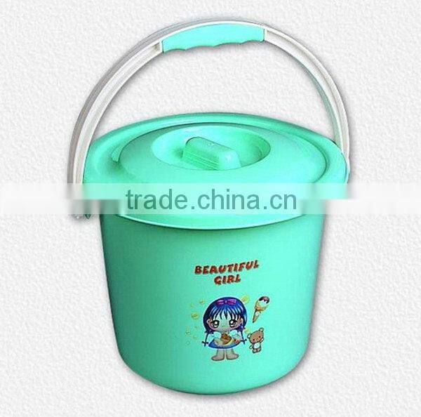 New coming hot selling designer used plastic water bucket mould