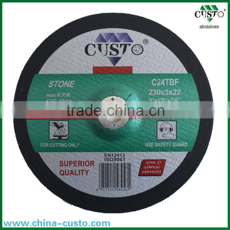 T42 115x0.8x22.2mm Depressed Centre Cut off wheels for Stainless steel of China Manufacturer Sanfeng