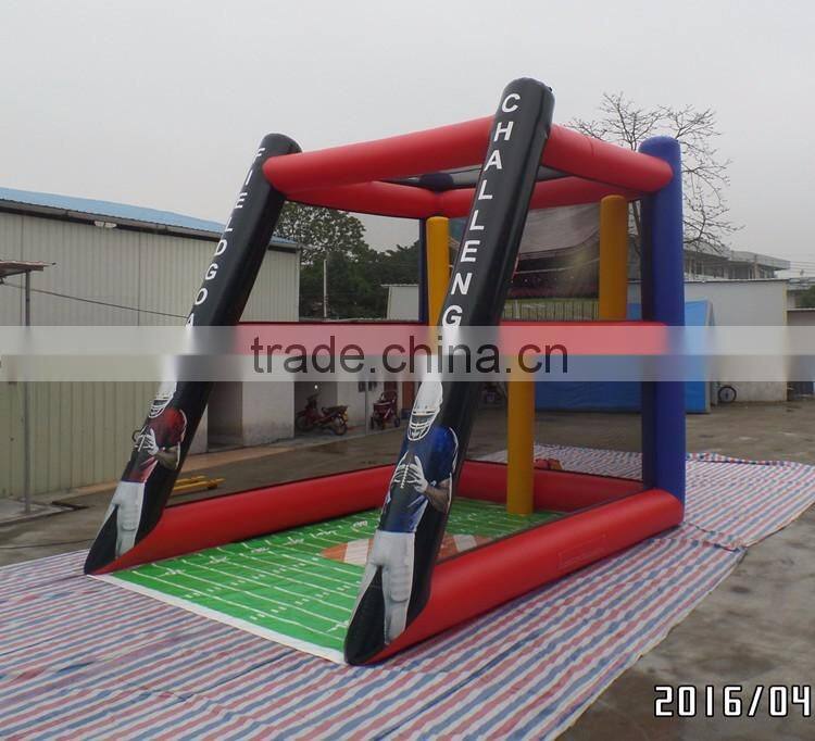 inflatable rugby field goal for football sports challenge game