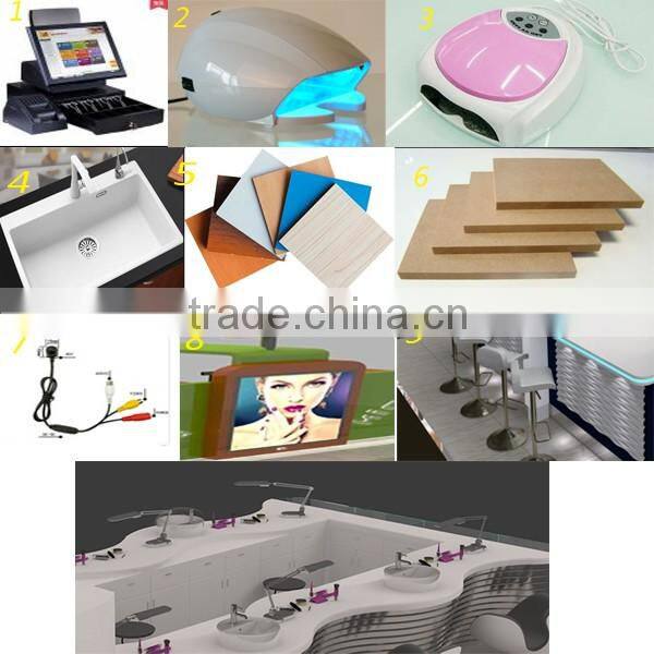 Mall Nail Salon /Manicure/Pedicure Kiosk for hot sale