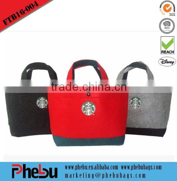 Camel Felt Document casual sling cross body bag(FTB16-011)