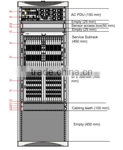 Huawei Optical Line Terminal Fiber Optic Equipment SmartAX MA5600T GPON EPON OLT