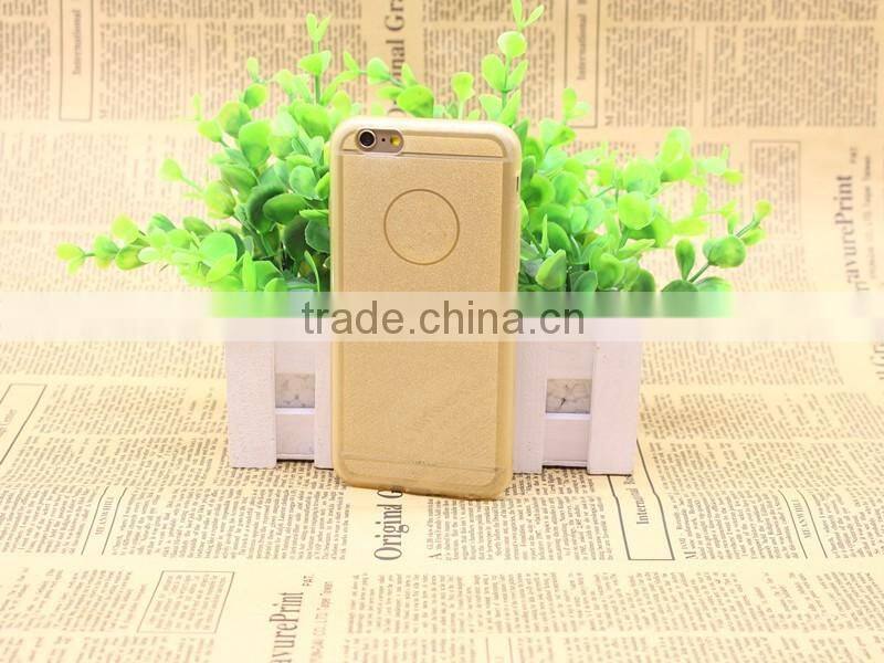 2016 hot sell pure color soft TPU blank cell phone case for iphone 6 plus