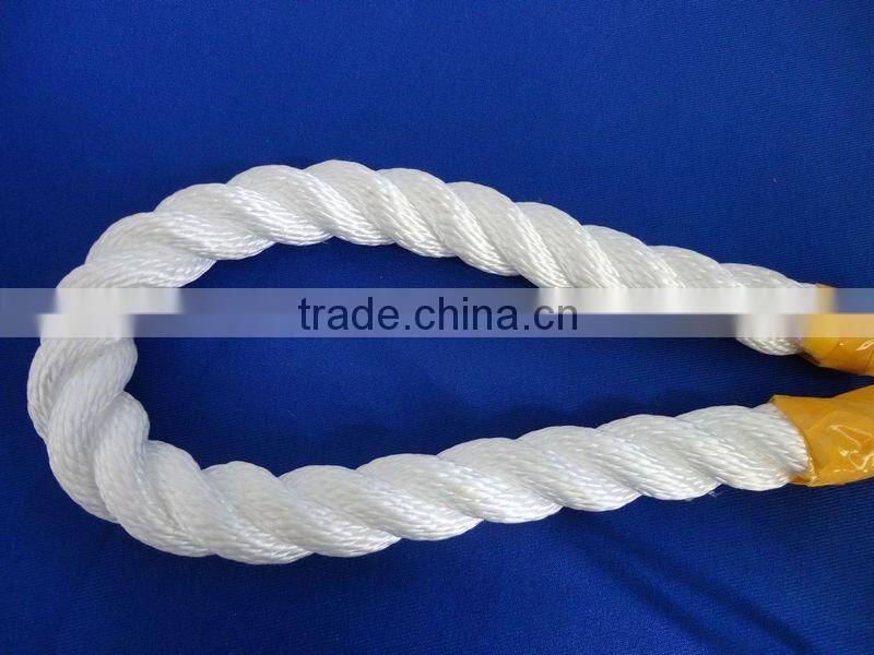 three strand nylon rope,16mm 3 strand nylon rope,tensile rope