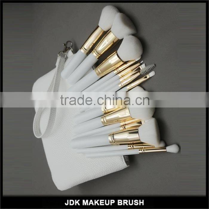 Top Quality 15 pcs Makeup Brushes Natural Hair Make Up Brushes Professional Makeup Brush Set Wholesale makeup brush