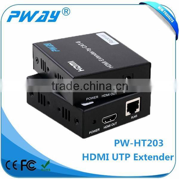 Transmits 60m over CAT6 cable OEM optical receiver or ip to analog converter