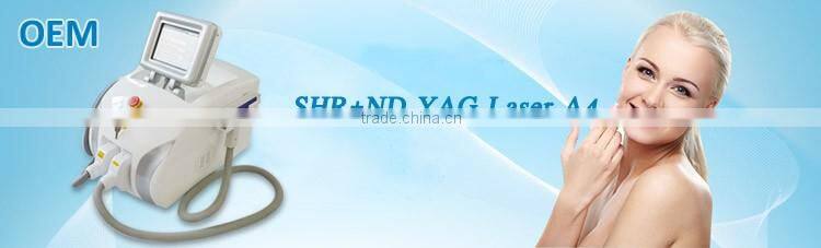 Laser epilator elight nd yag laser home and spa use tattoo removal skin rejuvenation machine