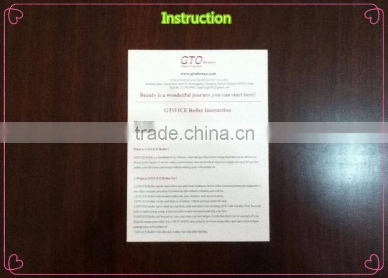 2016 New Product GTO Brand Skin Cooling Ice Roller for Skin Relax