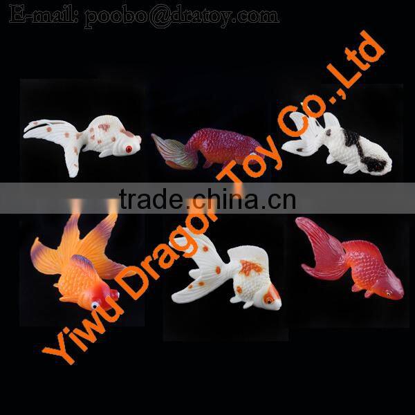 Hot sale high quality sea animal decorative goldfish toy