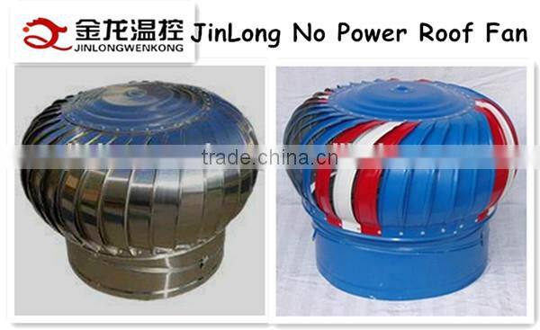 JINLONG Roof Mounting Non-Power Fan For Industrial