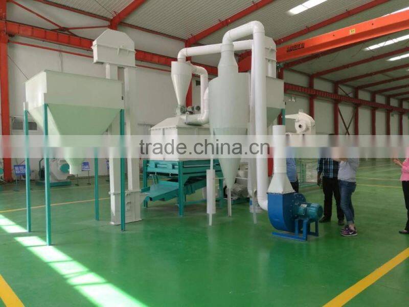 Hot sale livestock and poultry feed crusher and mixer unit for feed mill
