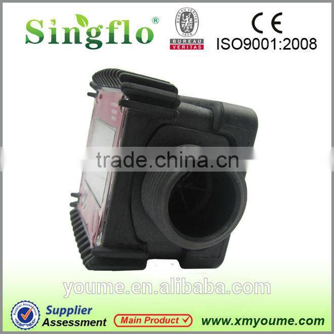 Singflo hydraulic oil flow meter/fuel oil flow meter/ accurate flow meter with battery