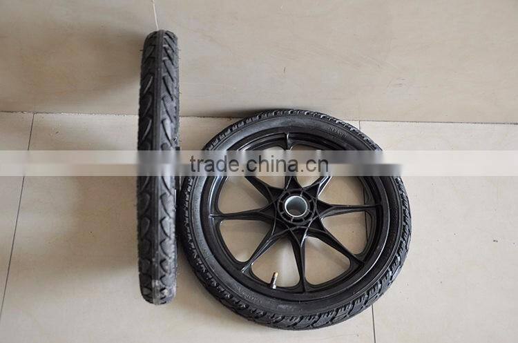 strong 16 inch Plastic Spoked wagon Wheel