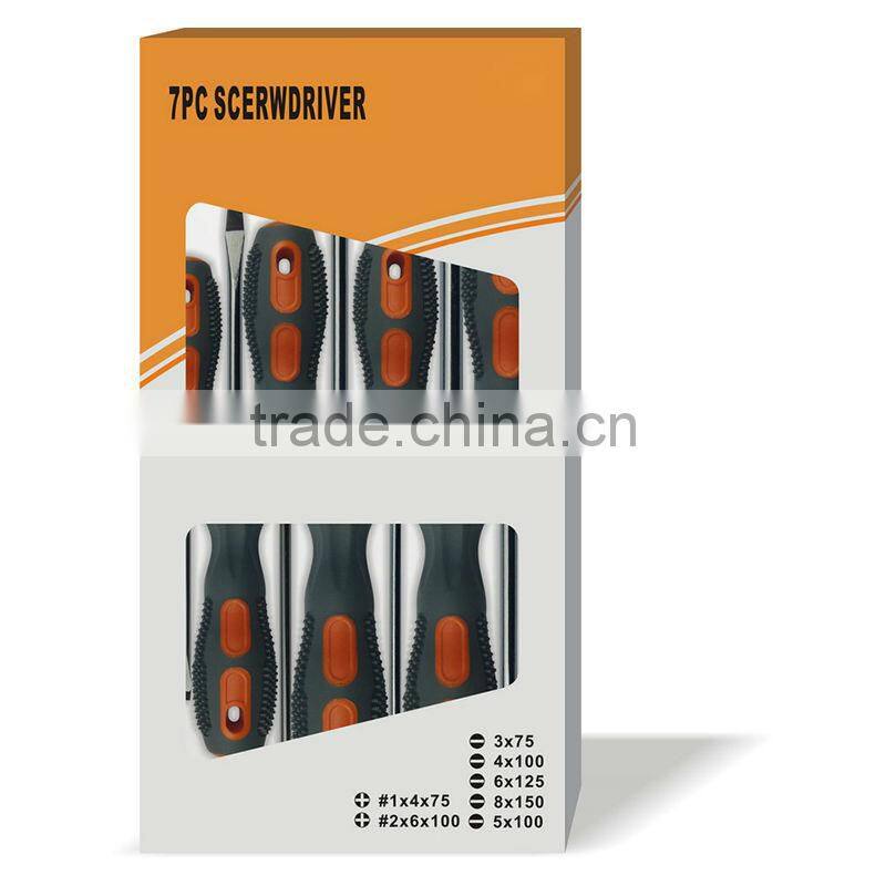 Professional Magnetic Screwdrivers With PP-TPR Handle