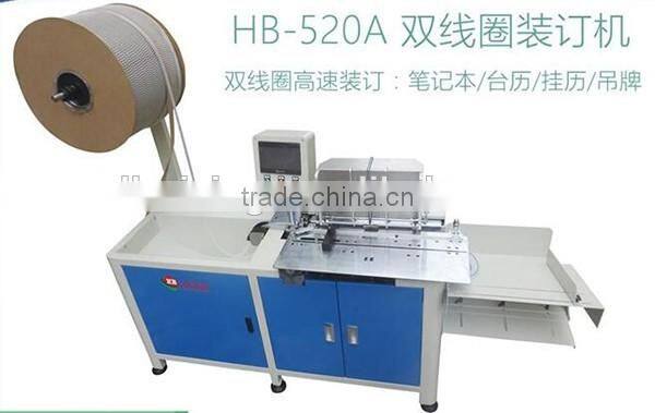 double-o binding machine/wire binding double loop closing machine