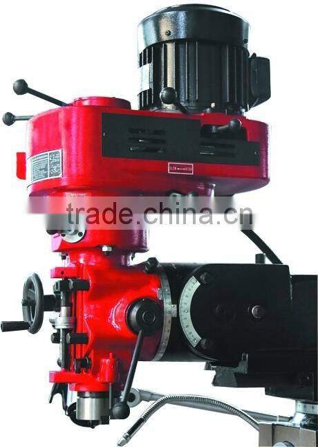 Vertical and Horizontal Spindle Universal Turret Type Miller with Slotting