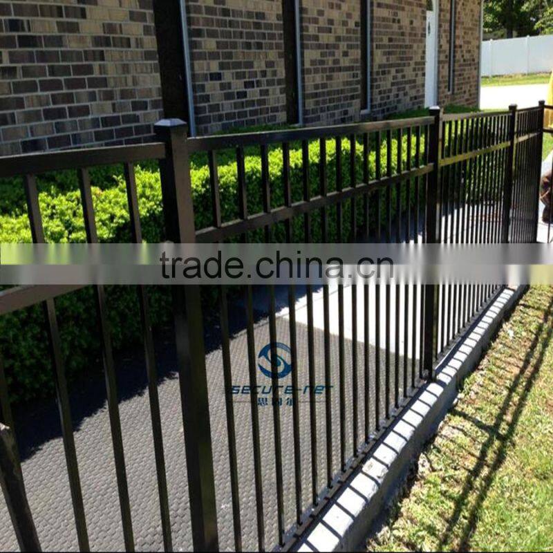 galvanized portable metal backyard fence