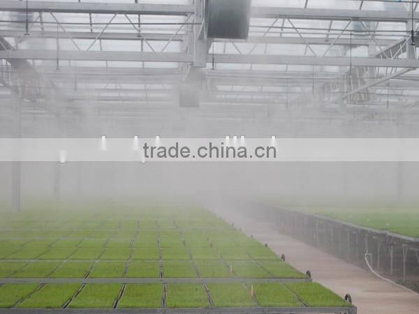 Greenhouse humidification water atomizing nozzle