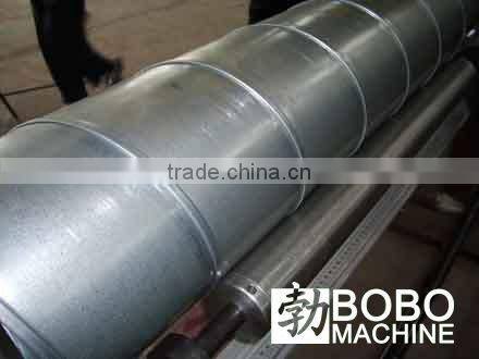 Equipment for spiral round duct