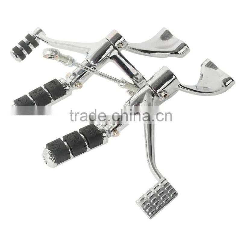 Forward Controls Complete Kit Pegs Levers Linkage For Sportster 2004-2013
