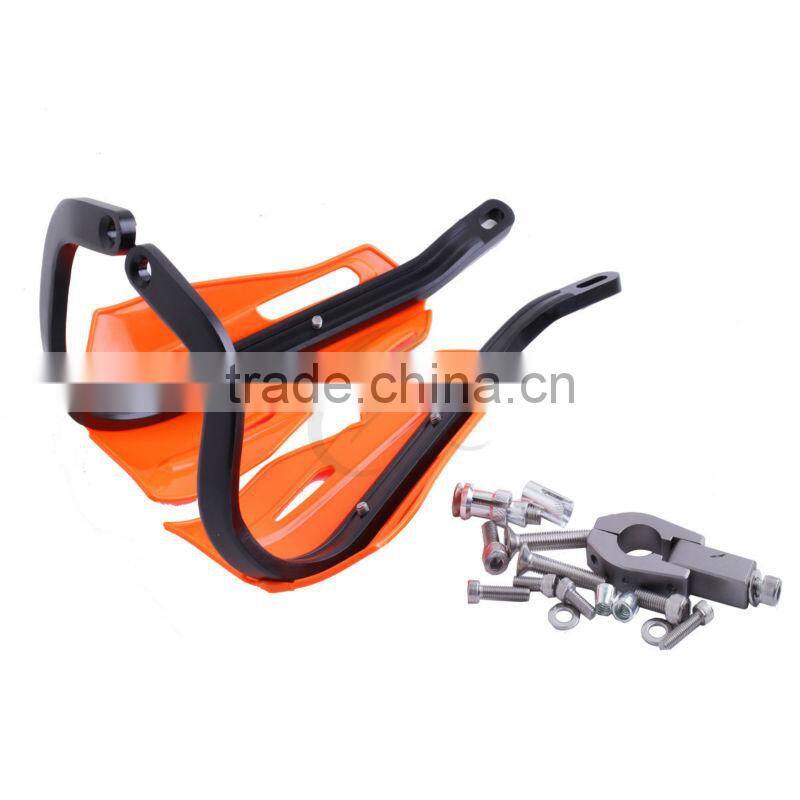 For HONDA XR250 MOTARD 1995-2007 Orange Universal 7/8" Hand Brush Guards