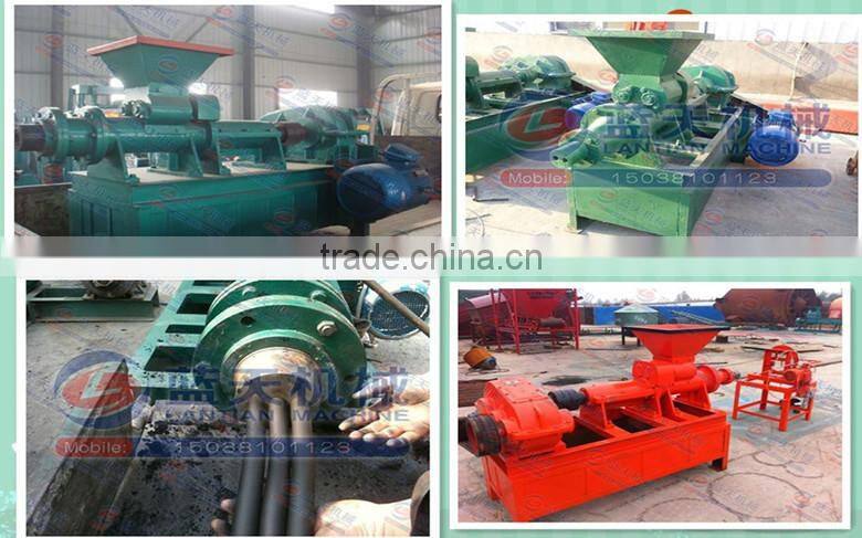 A wet pulverized coal extruded rod machine / Coal rod machine