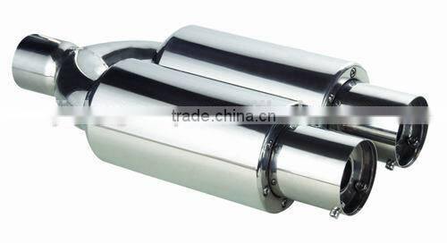 100% stainless steel exhaust muffler