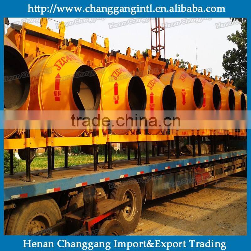 long working time 350L discharging capacity auto concrete mixer