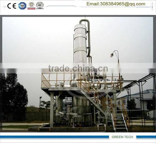 continuous 30 TPD Oil refinery plant of waste engine oil distillation machine