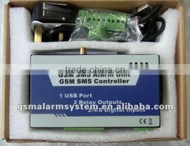 King Pigeon gsm controller with 8DIN 2DO SMS remote control switch