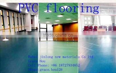 Anti-slip indoor usage PVC flooring for hospital and school