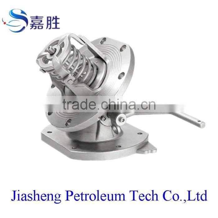 3" Stainless Steel Chemical Storage Tank Bottom Valve