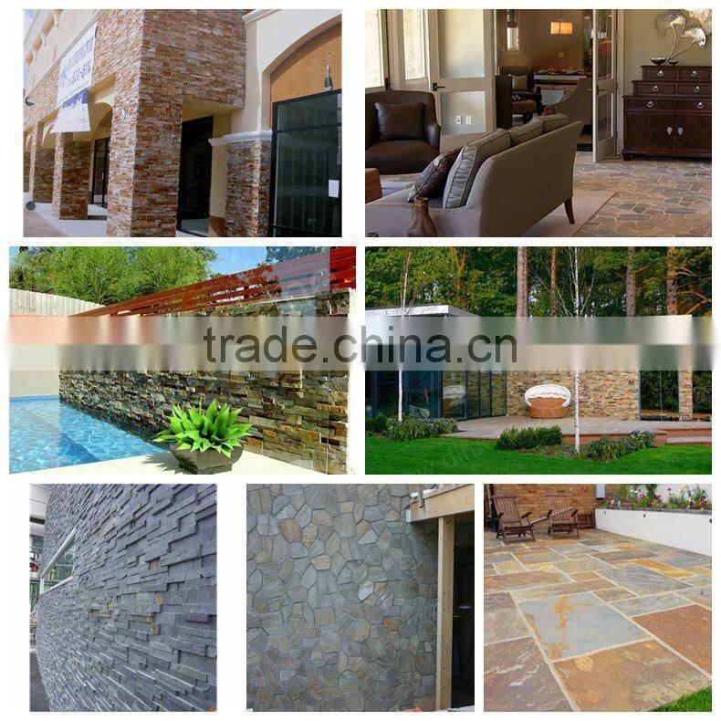 Natural Granite Slate, Culture stone, Rusty Slate