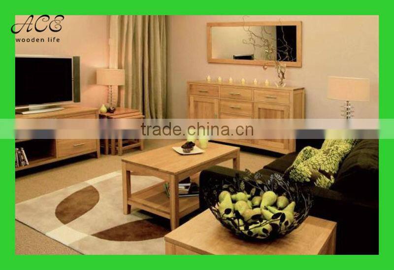 Custom oak wood coffee table/wooden coffee table