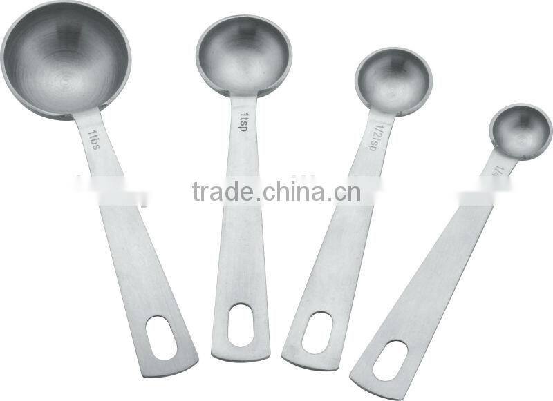 staniless steel 4pcs measuring spoon, cooking tool