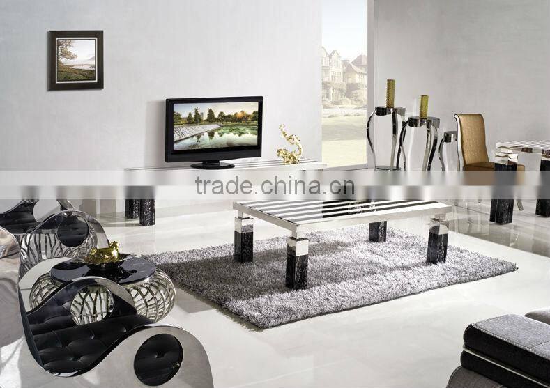 Simple, stylish, personalized design glass TV stand E371