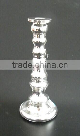 Wholesale Electroplate Glass Candle Holder ,Hot Sale Glass Candle Holder