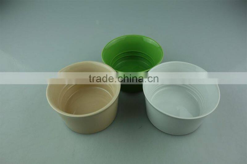 Stock Cheap Price Colorful Ceramic Ramekin For Home&Restaurant Use