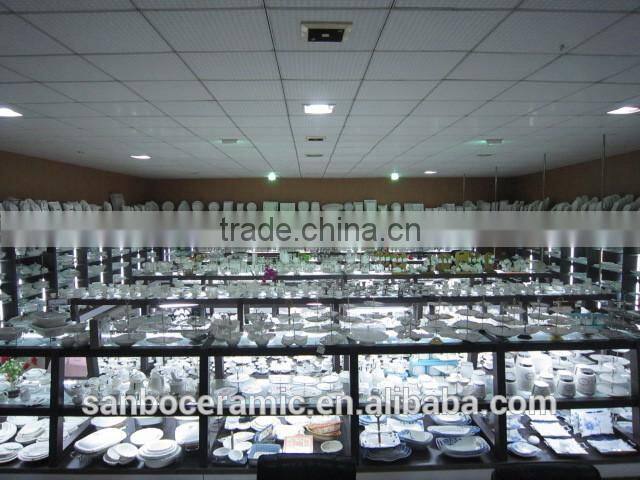 Ceramic teapot and a cup in one , chaozhou porcelain teapot sets with 6 PCS cups