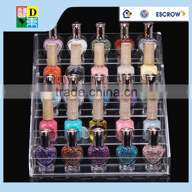 Acrylic cosmetic display lipstick stand holder/detachable floor standing acrylic display from Shenzhen Yidong